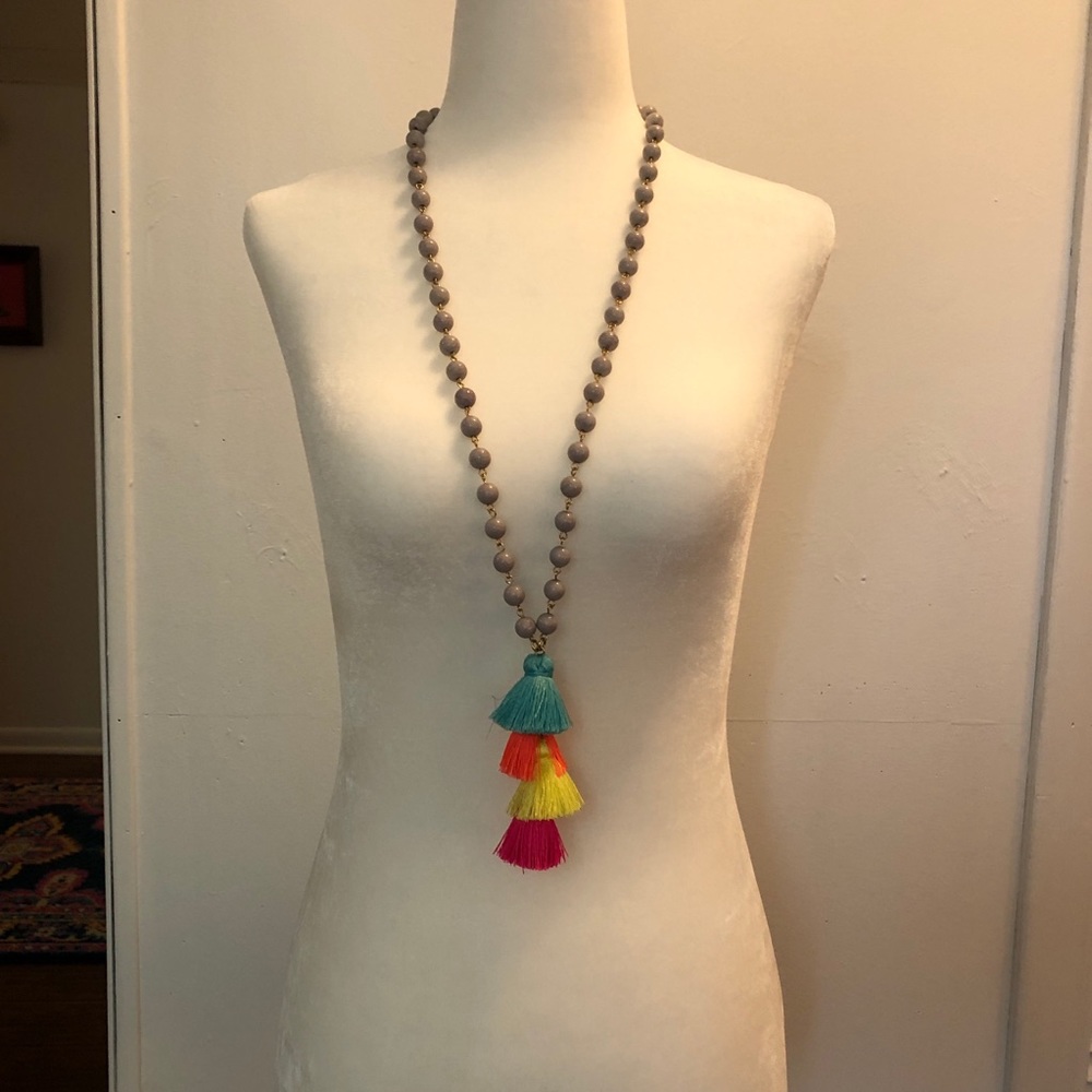 BaubleBar Tassel Necklace